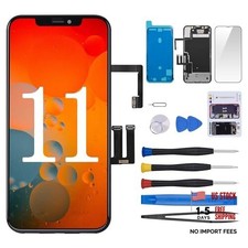 for iPhone 11 Screen Replacement 6.1" with Ear Speaker and Proximity Sensor 3D