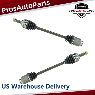 Front CV Joint Axle Shaft Pair Set of 2 For Subaru Baja Forester Impreza Legacy