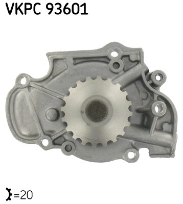 SKF VKPC 93601 Water Pump, engine cooling for ,HONDA,ROVER