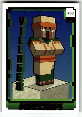 Panini Minecraft Special Edition Card #53 Copper #080/325 Villager