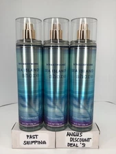 Bath & Body Works “Sea Island Shore” Fine Fragrance Body Mist “3 BOTTLES “ NEW