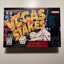 ebay® Auktion 389430758763 | 🕹️ VEGAS STAKES - SNES - US - FACTORY SEALED & BRAND NEW Thumbnail of ebay® auction 389430758763 | 🕹️ VEGAS STAKES - SNES - US - FACTORY SEALED & BRAND NEW