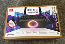 JBL - PartyBox On-The-Go Essential Portable Wireless Party Speaker  Wireless Mic