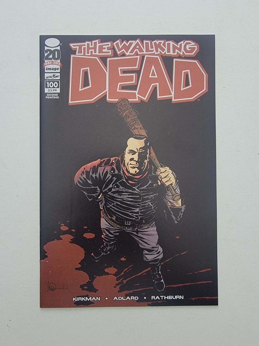The Walking Dead #100 1st Negan, Death Of Glenn, 2nd Print, 1st