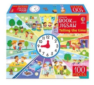 Kate Nolan Usborne Book and Jigsaw Telling the Time (Taschenbuch)