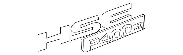 Genuine Land-Rover 2020-2021 Range Rover Nameplate LR134486