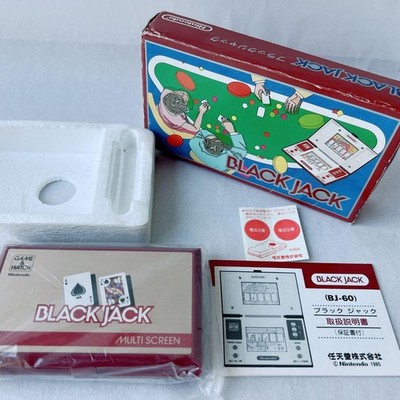 Domestic version, working perfectly! BLACK JACK BJ-60 Game & Watch