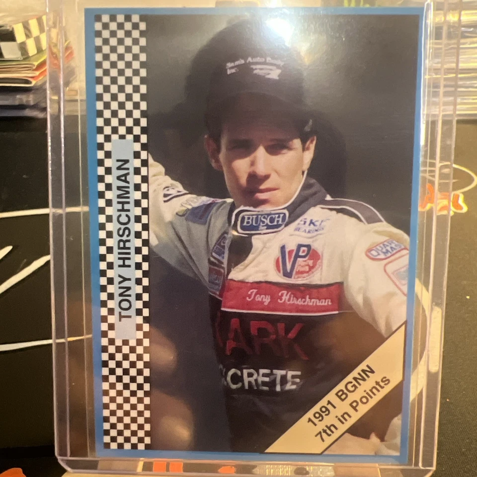 1992 Winners Choice Tony Hirschman Cards Set Of 3 ROY / Points Finish / Car - Image 3 of 4