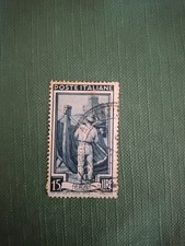 francobolli rari italiani “Italia Al Lavoro” Lo Scalo (Liguria) 15 Lire