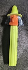 Vintage Rare Yellow Neon Halloween Witch PEZ Dispenser No Feet Made In Austria 1