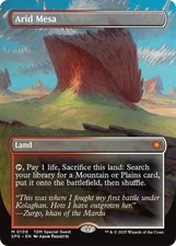 Arid Mesa (Borderless) -Foil Near Mint MTG Special Guests
