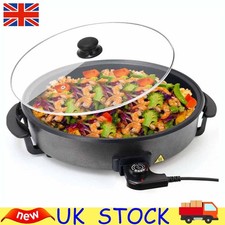 1500W 42CM Electric Multi Cooker Pot Frying Pan Meal Maker Skillet Extra Large