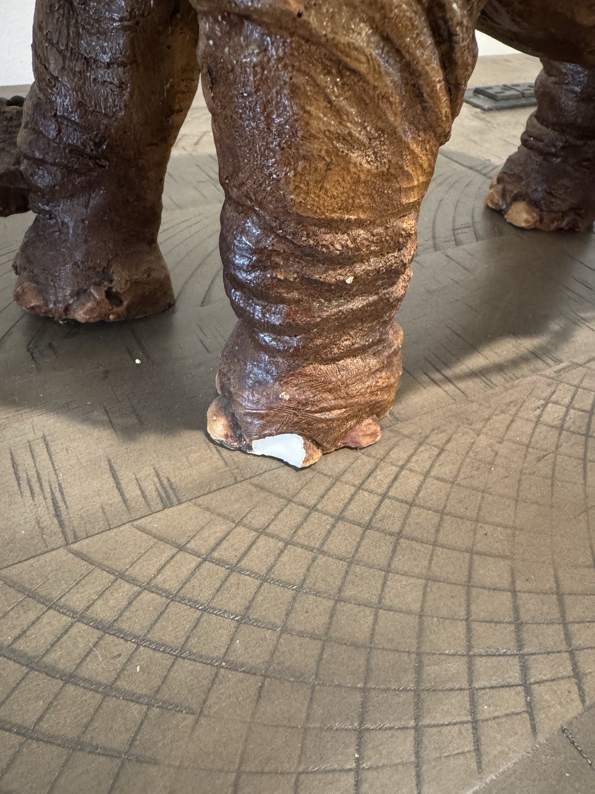 1920-1940s Barnum & Bailey Circus Wagon w/ Clown, Elephant & Two Bears Set Of 5