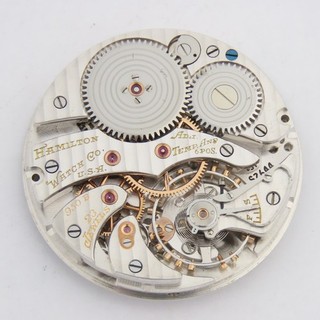 Hamilton 16 Size Model 950B Railroad 23 Jewel Pocket Watch Movement