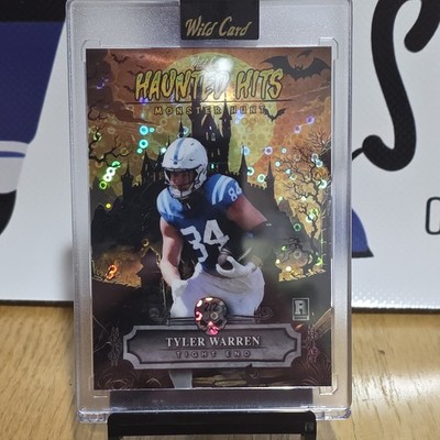 2025 Wild Card Haunted Hits Tyler Warren 2/2 Monster Hunt RC! Rookie! Colts!