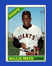 1966 Topps Set-Break #  1 Willie Mays VG-VGEX *GMCARDS*