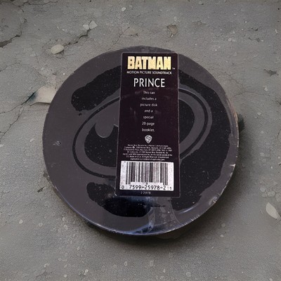 PRINCE ''Batman Motion Picture Soundtrack'' Limited Edition Tin Can Box CD 1989 WB