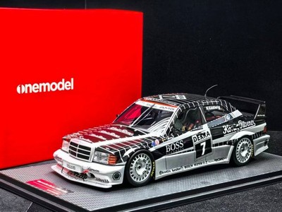 One Model 1:18 Mercedes-Benz 190E 2.5-16 Evolution II DTM Race Car BOSS Li