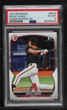 2023 Bowman Prospects Druw Jones #BP-25 PSA 6 0ed5
