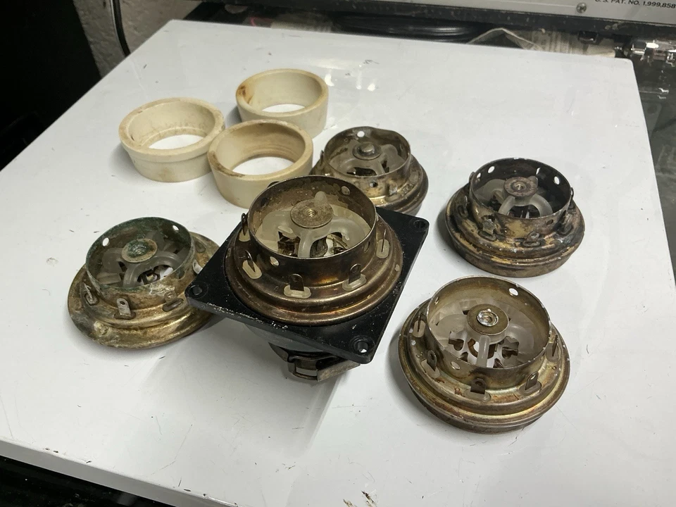 Lote Socket & Chimmey Eimac SK-636R, SK-600, SK-630, SK-606, Johnson 124-115 + Foto 4 de 4