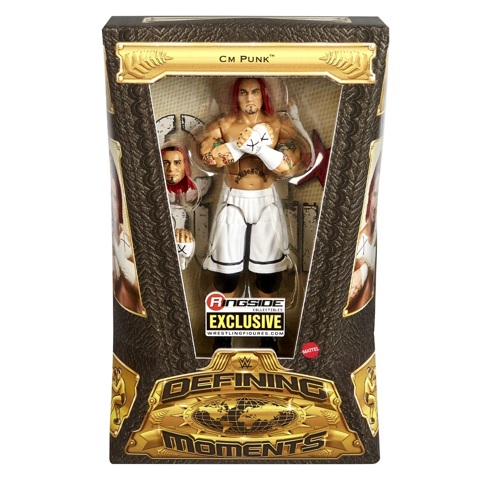 WWE 2026 Defining Moments (Wave 1) - Juego de 2 (CM Punk & Jey Uso) Lucha libre Foto 3 de 3