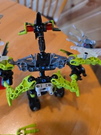 LEGO Bionicle #8690 Mistika Toa Onua & #8695 Gorast 100% Complete, No Instruct