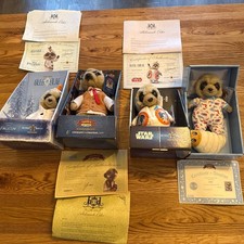 4 X Compare The Market / Meerkat Toys, Boxed, Certificates, Frozen, Star Wars