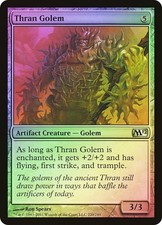 MTG FOIL Thran Golem  - Magic 2012 #220