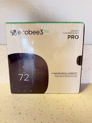 Ecobee 3 Lite Smart Thermostat Pro Black NEW