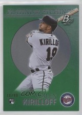 2021 Bowman Platinum Platinum Etchings Green 48/99 Alex Kirilloff #PET-18 0f7c