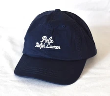 Polo Ralph Lauren Embroidered Script Logo Ball Cap Chino Hat Ballcap NWT