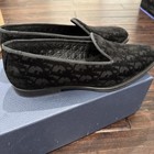 Men's Christian Dior Timeless Loafer Black Oblique Velvet Sz 45 — photo 2