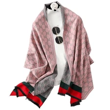 Women's Blanket ChunkyPashmina Shawls Wraps Oversized Winter & Fall Warm Scar...