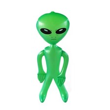 Alien Inflatable Birthday Pool Party Decoration UFO Sci Fi Space Photo Prop 90cm