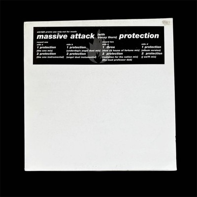 Massive Attack Protection 2×12'' Promo Vinyl with Eno Mix, Underdog's Angel Dust