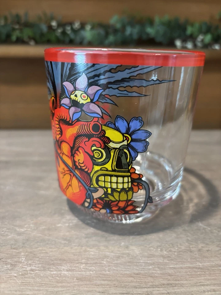 Mi Campo Tequila Rocks/Cocktail Glass 4" ~GORGEOUS~ - Image 3 of 4