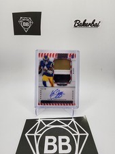 2020 National Treasures - Van Jefferson RC Patch Stars & Stripes Auto #14/20 