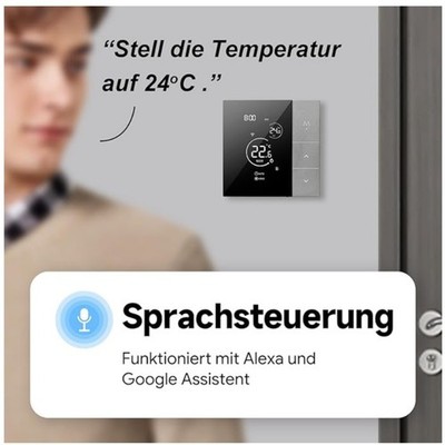 WiFi Thermostat Zeitplan Timer App-basierter Betrieb für Fußbodenheizung