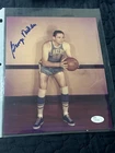 George Mikan Signed 8x10 Photo Lakers HOF Autograph JSA LOA Heritage