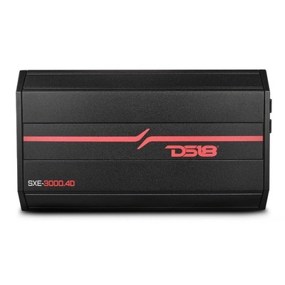 DS18 SXE 4-Channel Class D Amplifier - 4 x 200 Watts Rms @ 4-ohm