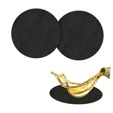 2 PCS Oil Drain Splash Pad Round No Splatter Pad for Car Transmission 15"