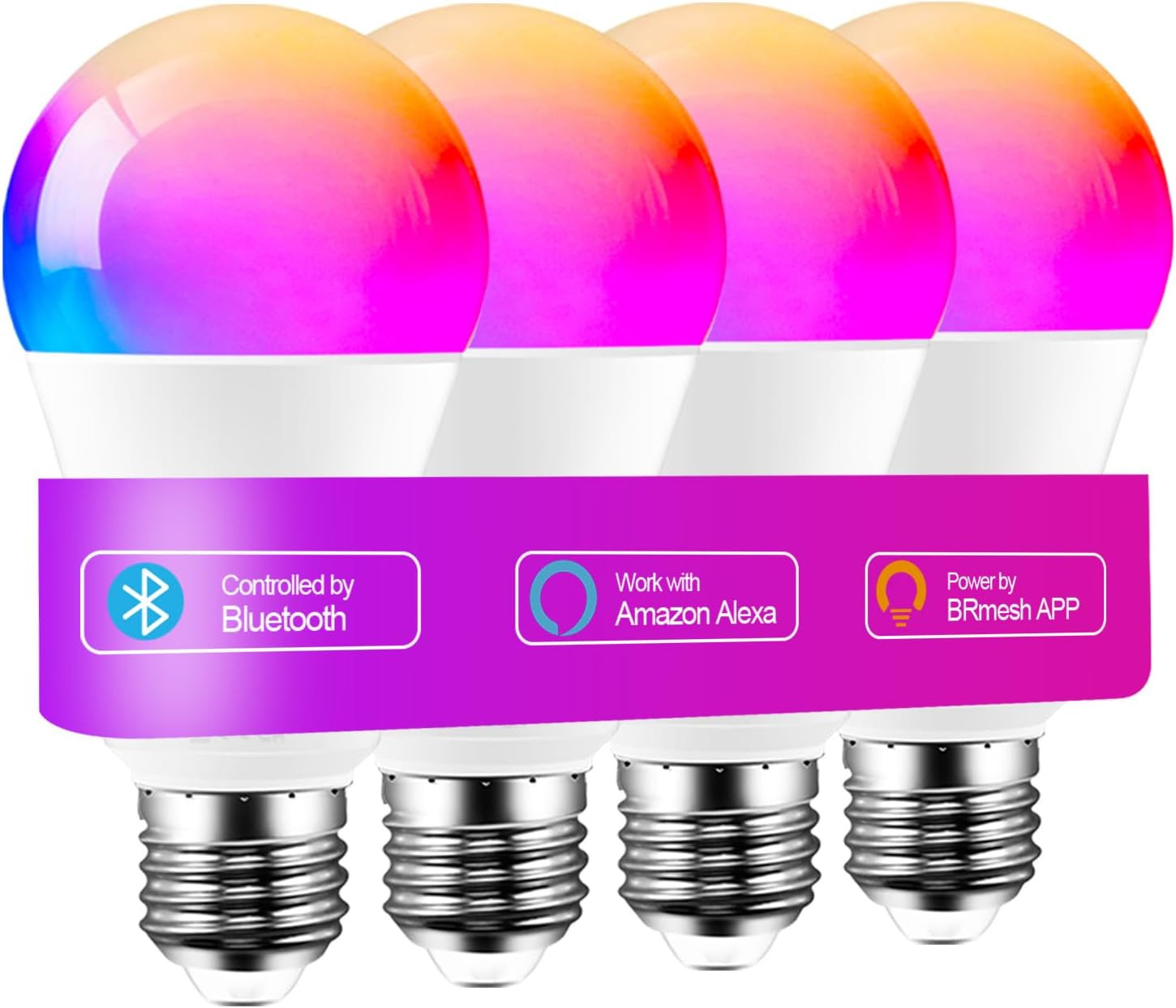 Kit Lampadine Smart Alexa E27 12W: Risparmio Energetico e Sicurezza