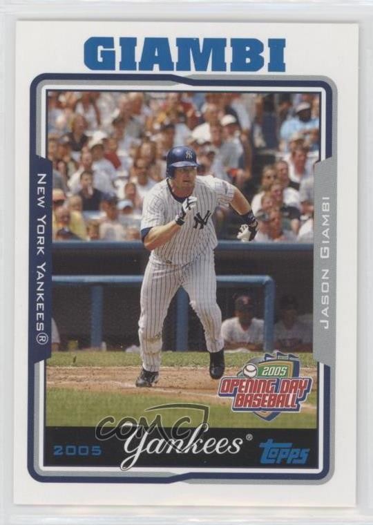 2005 Topps Opening Day Jason Giambi #27 07rd