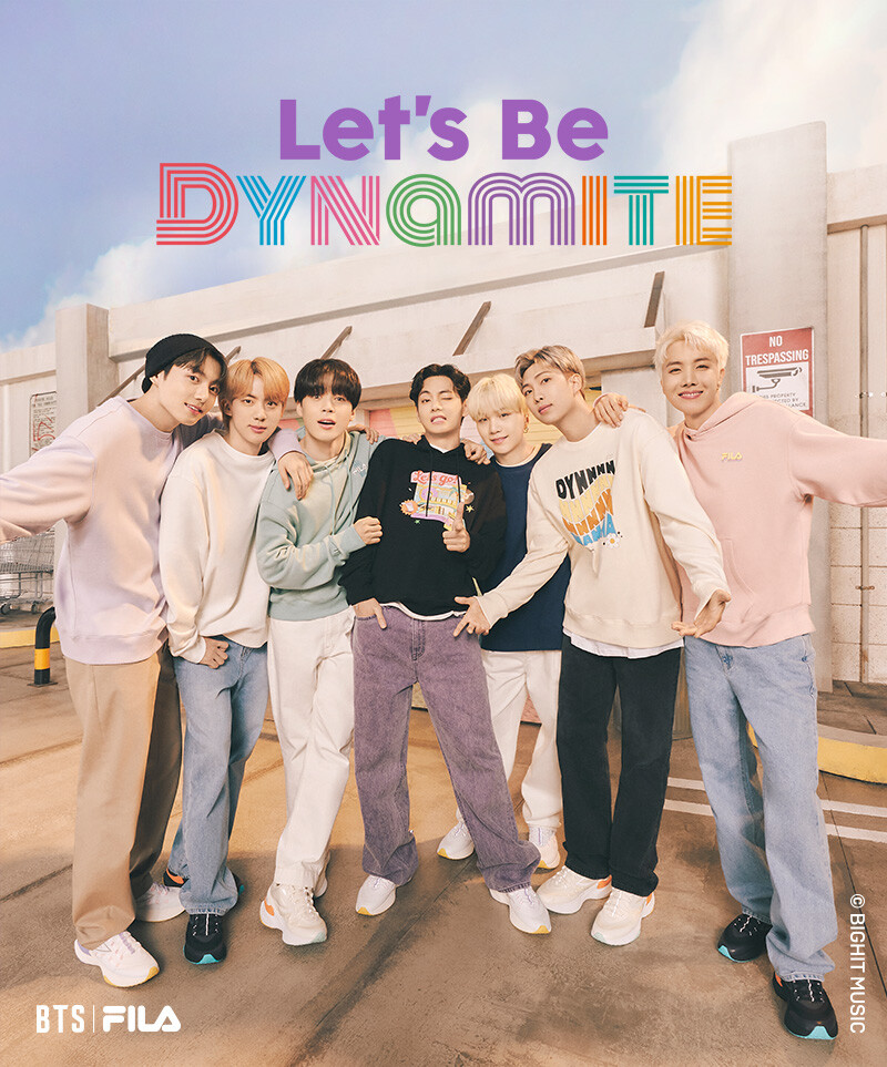 BTS FILA dynamite シュガ３点セット BTS FILA dynamite シュガ3点セット