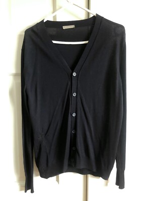 トップス 14ss Bottega Veneta navy knit cardigan Bottega Veneta Knot-Button Boucle Knit Cardigan - Bergdorf