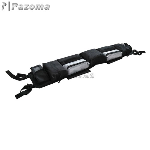 Bolsa organizadora de jaula antivuelco UTV almacenamiento estante de carga para Yamaha Wolverine gama RZR - Imagen 6 de 9