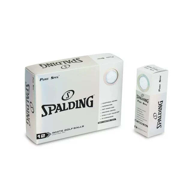Spalding Pure Spin Golf Balls, 12 Pack eBay