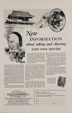 1928 Print Ad Bell  Howell Filmo Movie Cameras Take Your Own Movies Chicago,IL