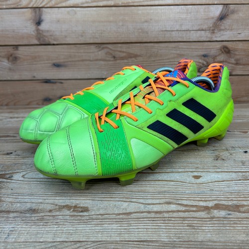 Adidas Football Boots Mens UK 10 Nitrocharge 1.0 Green Solar Lime Samba Pack FG - Picture 5 of 13
