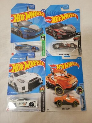 Hot Wheels Car Bundle Libery Walk Gtr, Steer Clear Stree Beast